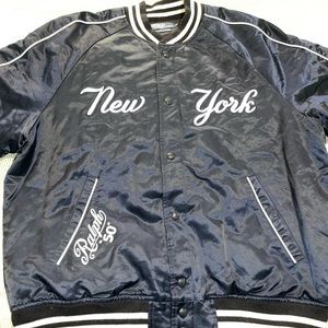 POLO RALPH LAUREN YANKEES JACKET AVIATOR NAVY BLUE